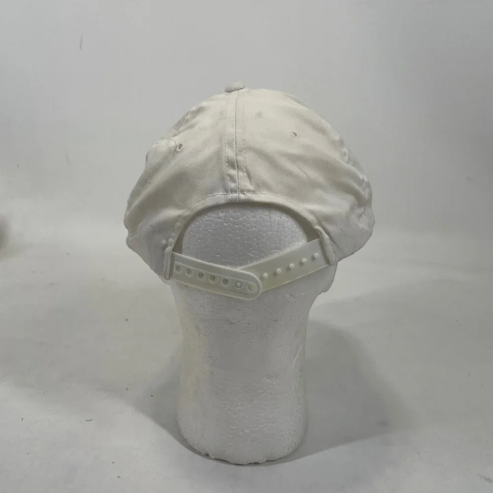 Vintage Snowsnake Ski Resort White Rope Snapback‎ Hat Young An Hat Co Mens OSFA
